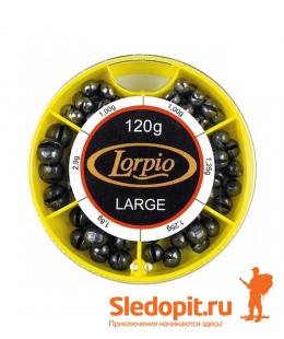 Набор грузил Lorpio 120г большие веса