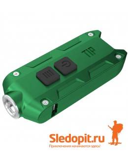 Фонарь NiteСore TIP Green CREE XP-G2 360 люмен зарядка USB